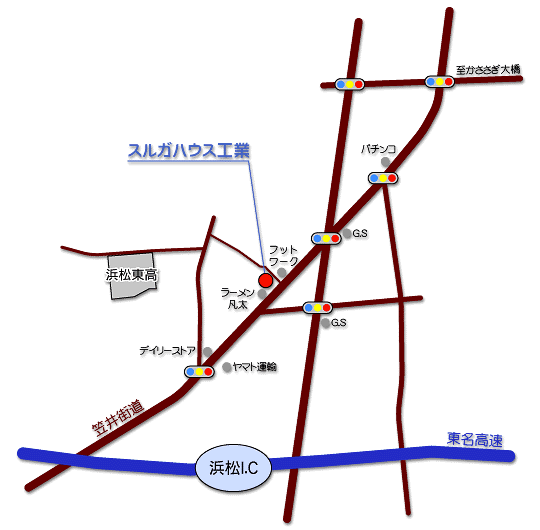�l���C���^�[�`�F���W�t�ߒn�}